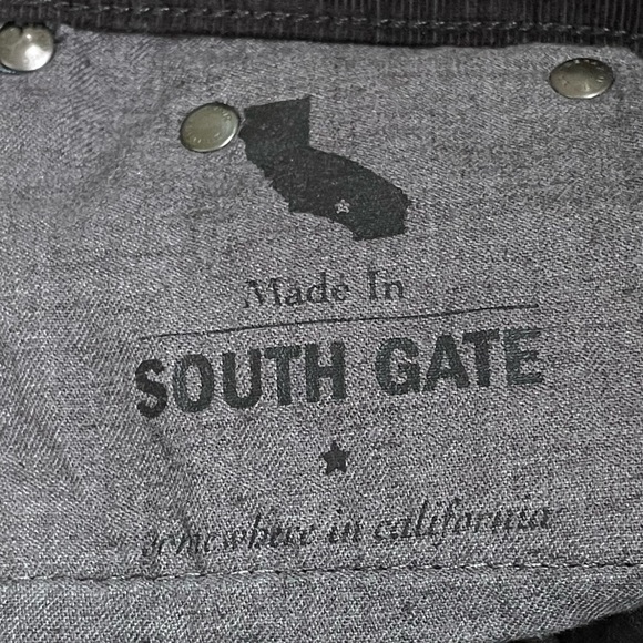 AG ADRIANO GOLDSCHMIED THE STEVIE ANKLE SLIM STRAIGHT LEG BLACK VELVET JEANS 27R - Picture 9 of 12